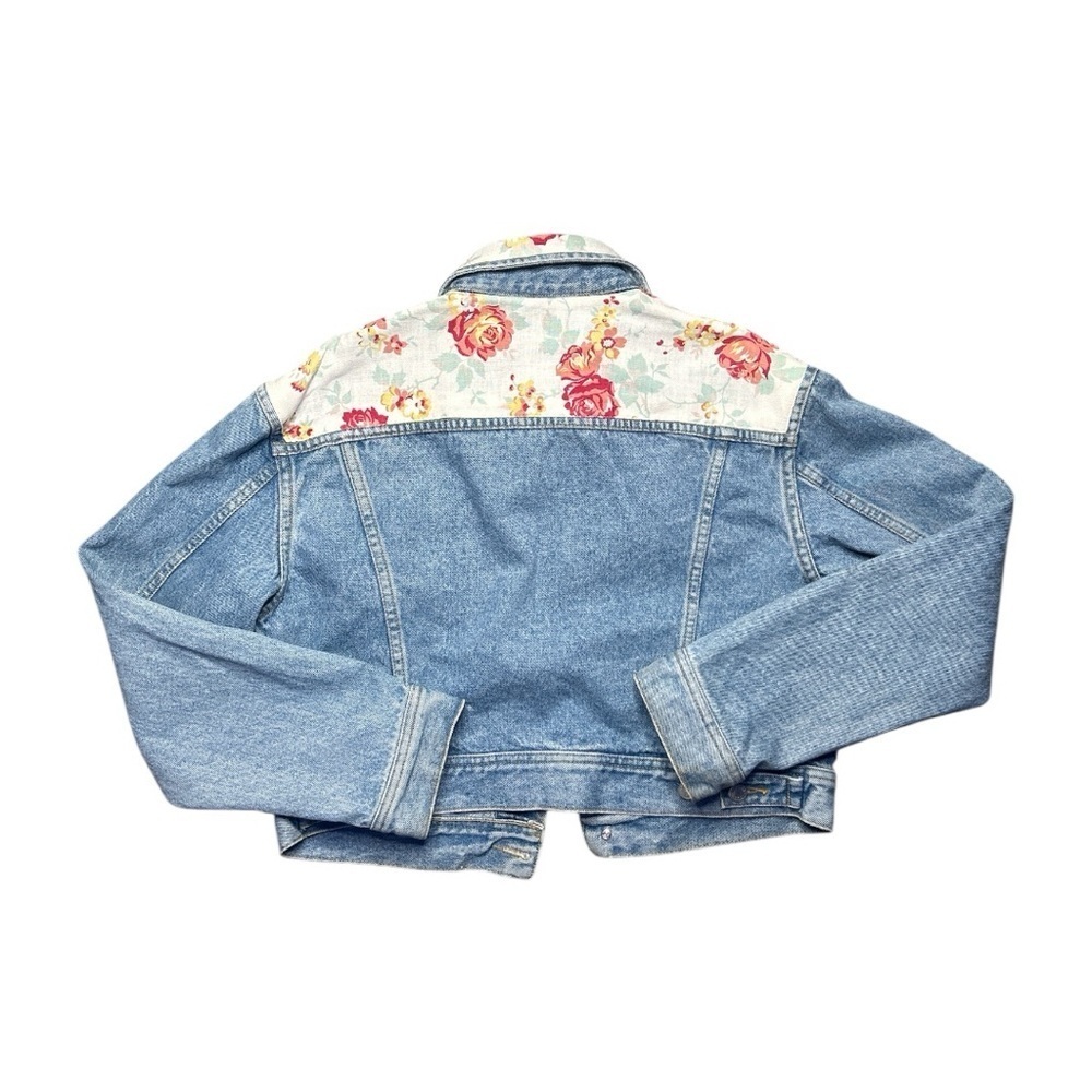 Vintage Et Vous Floral Denim Jacket - Picture 12 of 15